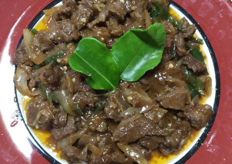 Beef teriyaki ala2 an...😁