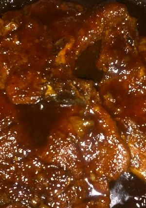 A picture of Honey Barbecue Pork Chops.