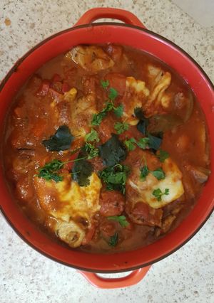 A picture of My Tomato Mozzarella Chicken.