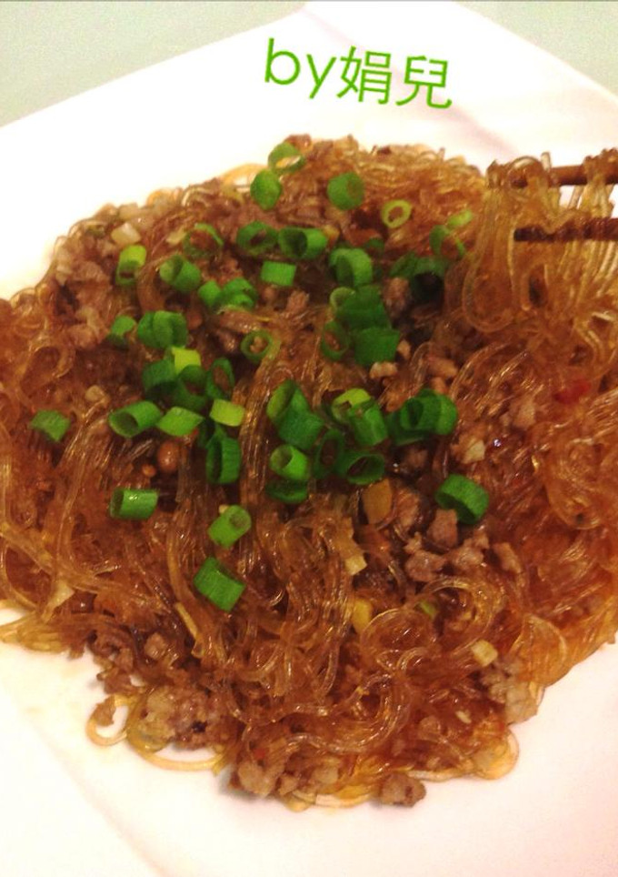 螞蟻上樹 的食譜成品照片