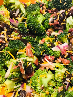 A picture of Broccoli Salad.