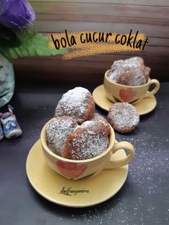Foto resep 486. Bola cucur coklat (olahan terigu)