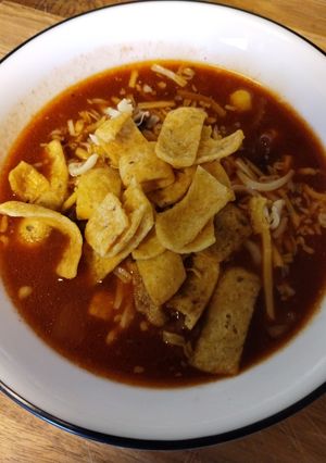 A picture of Taco soup GF.