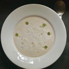 A picture of Ajo Blanco / Spanish Summertime Cold Soup.