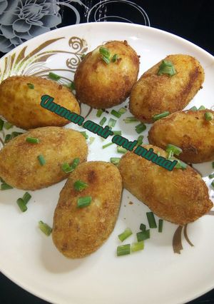 A picture of Potato balls.