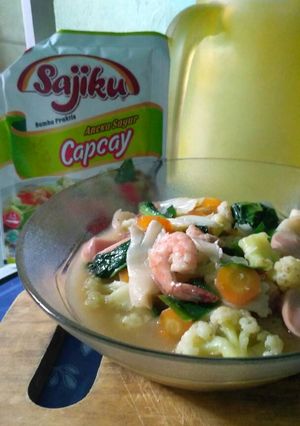 Foto resep Capcay Instan Mudah