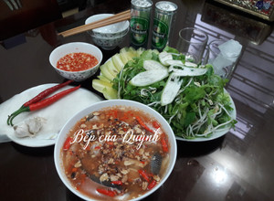 Hình của món Gỏi cá ướt.