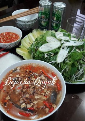 Hình của món Gỏi cá ướt.