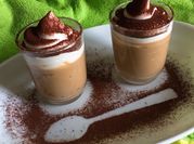 Una foto di crema al caffè