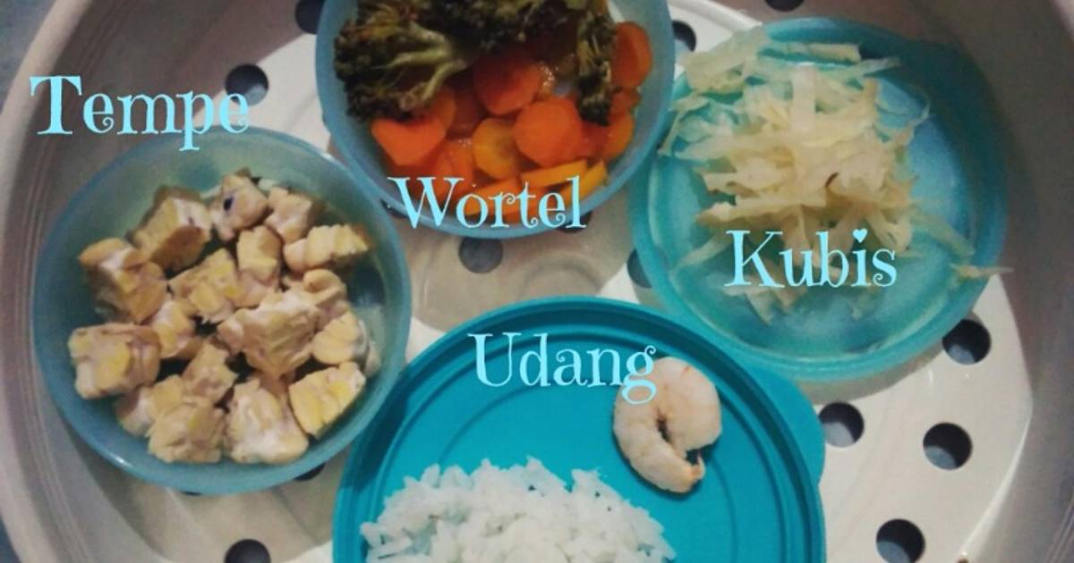 28 resep mpasi bayi 7 bulan udang enak dan mudah Cookpad