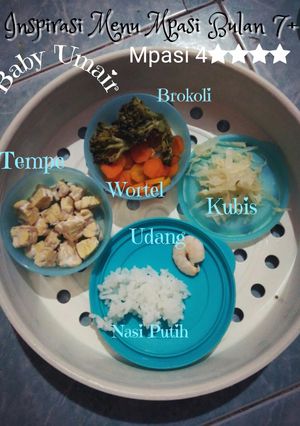 Foto resep Menu Mpasi 4**** Bulan 7+ Baby 'Umair