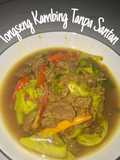 Tongseng Kambing Tanpa Santan Tidak Pedas