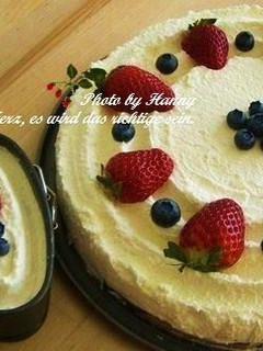 ♥開動with Kat♥水果鮮奶油蛋糕[不需烤箱] 的食譜成品照片