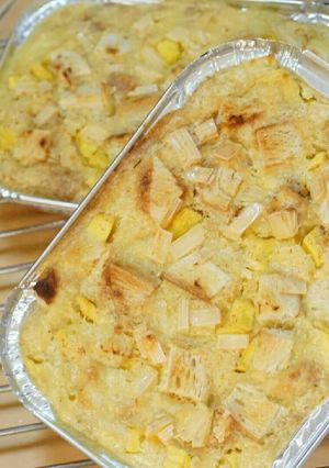 Foto resep Puding roti keju nangka