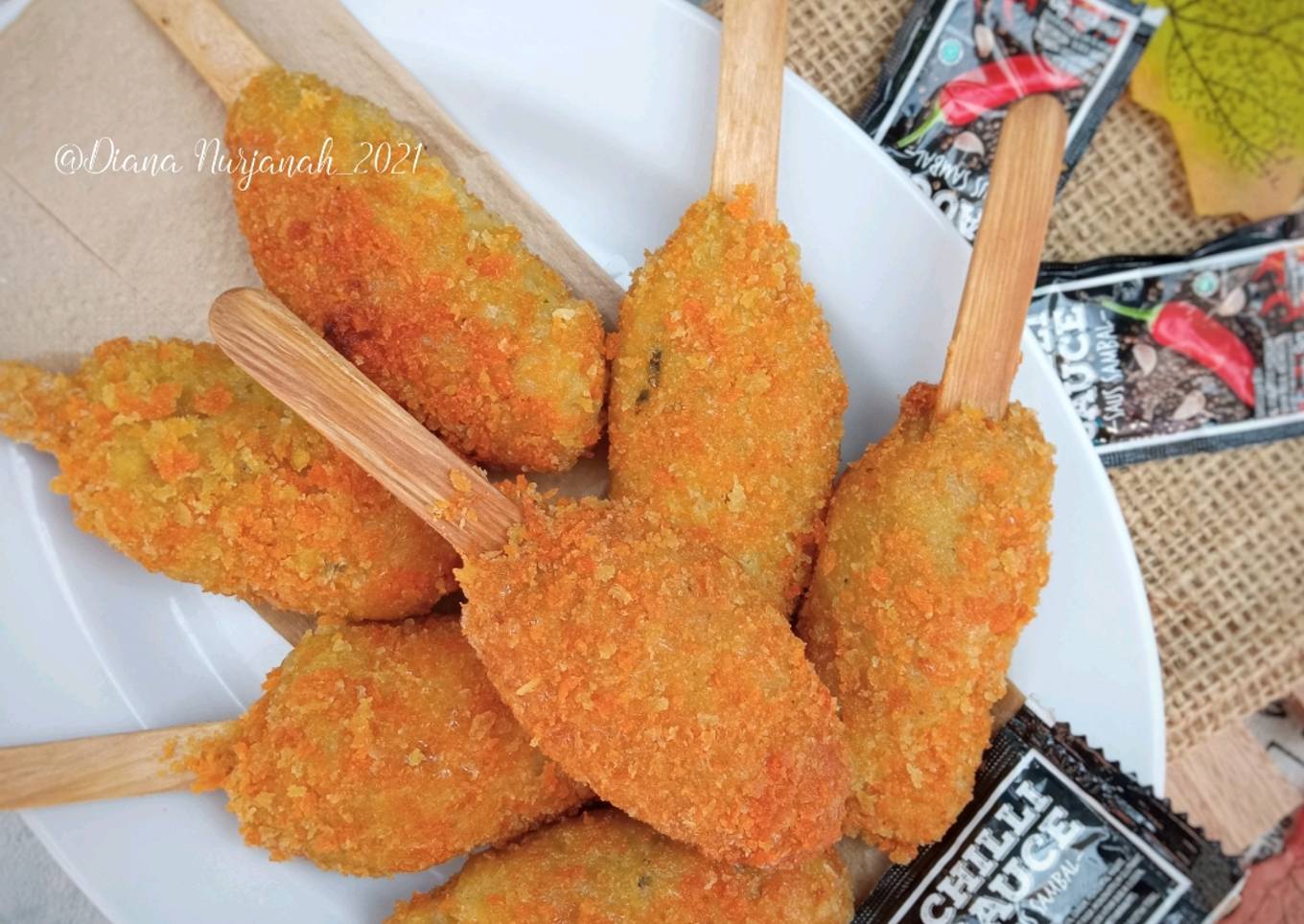 Cara Gampang Menyiapkan Sempol Ayam Crispy yang Lezat