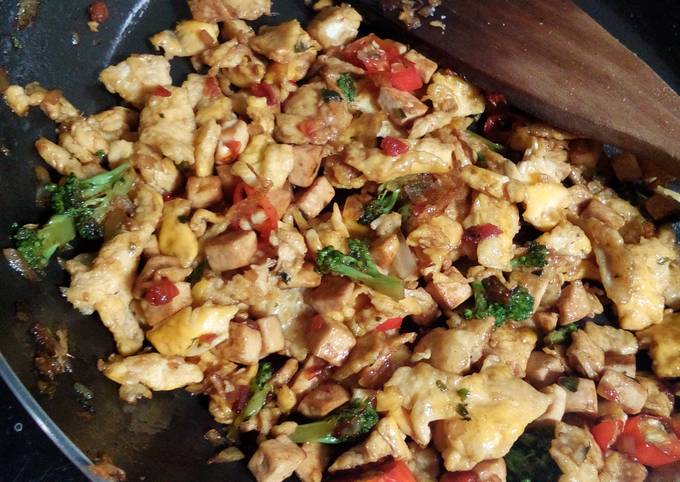 Ternyata ini loh! Bagaimana cara memasak Orak arik telur tahu (simple) dijamin menggugah selera