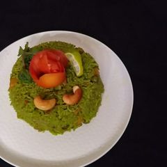 Mint pulao A picture of Mint pulao.