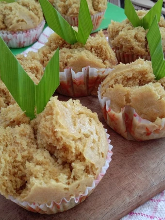 Cara Mudah Menyiapkan Resep Bolu kukus gula merah mekar sempurna tanpa air soda yang Lezat Sekali Anti Ribet, Menggugah Selera