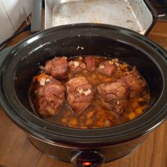 A picture of D's simple oxtail.