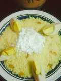 Traditional Algerian Seffa Couscous