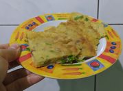 Gambar telur dadar minced beef