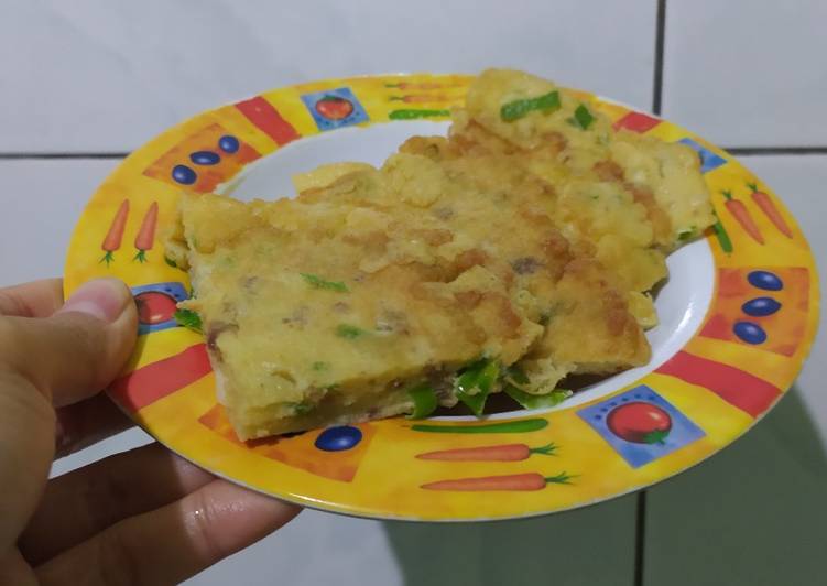 Telur Dadar Padang MPASI