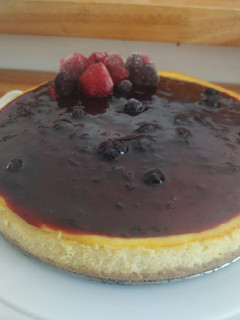 Una foto de Cheesecake de frutos rojos