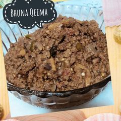 A picture of Bhuna Qeema.