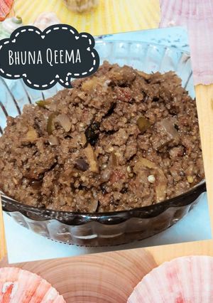 A picture of Bhuna Qeema.