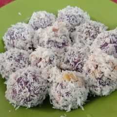 รูปของ Klepon Ubi Ungu