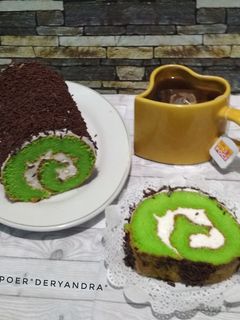 Foto resep Pandan Roll Cake