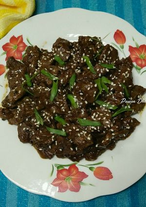 Foto resep Beef black pepper (sapi lada hitam)