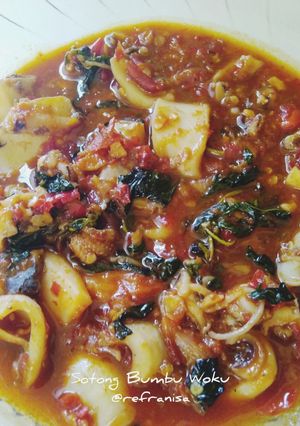 Foto resep Sotong bumbu Woku