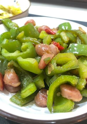 A picture of Sausage and Bell Pepper Stir-Fry.