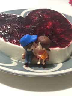 Una foto de Gelatina o tarta de queso light