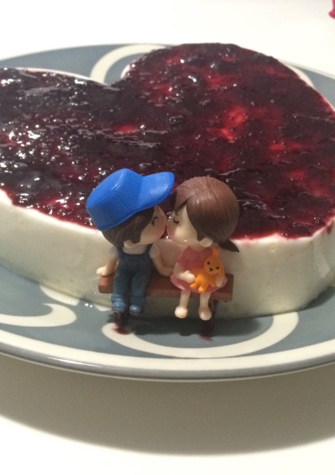 Una foto de Gelatina o tarta de queso light