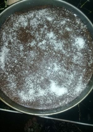 صورة لوصفة بسبوسة بالشوكولاته
