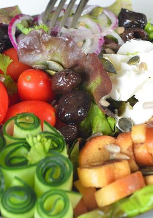 Une photo de Salade crétoise