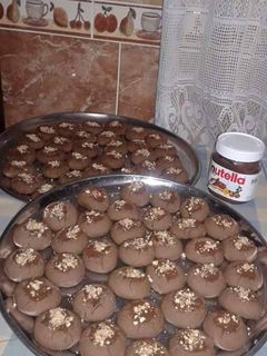 صورة لوصفة حلويات للعيد😍غريبة النوتيلا 😋🍫
