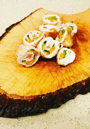 Foto di Involtini di pollo e verdure