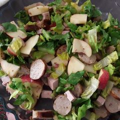 A picture of Sig's Bratwurst Salad.