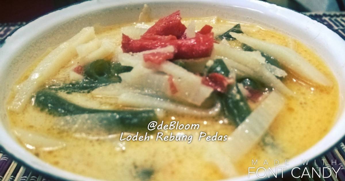 203 Resep Sayur Lodeh Rebung Pedas Enak Dan Mudah Cookpad