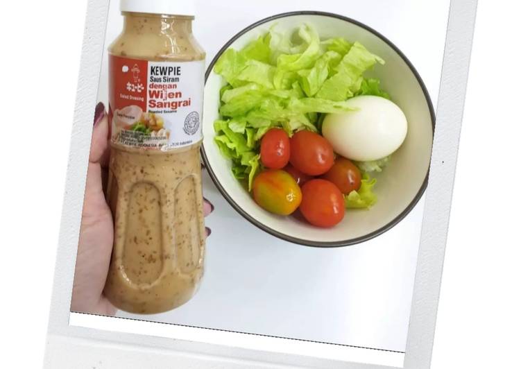 Resep Quick Salad (Super Fresh, Hemat dan Enak! My Fav 💕) Anti Gagal