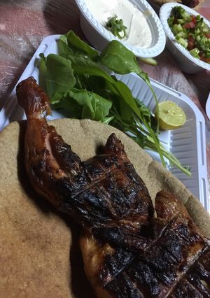صورة لوصفة دجاج مشوي على الجمر