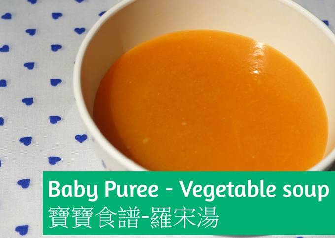 Step-by-Step Guide to Prepare Gordon Ramsay Baby vegetable soup