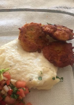 Una foto de Tortitas de pollo 🍗