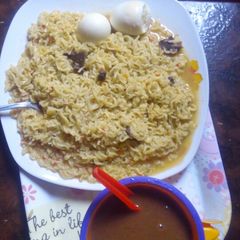 A picture of Indomie wt kunun tsamiya.