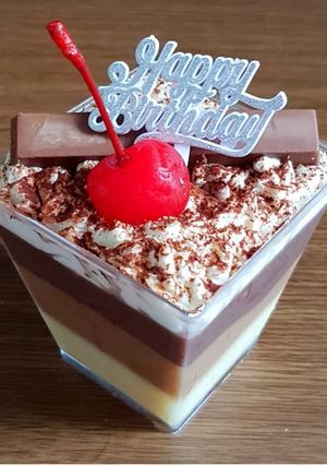 Foto resep Puding Tiramisu