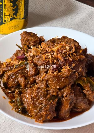 Foto resep Rendang Daging 1kg Simple