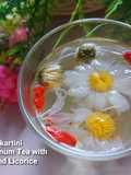 Chrysanthemum Tea with Goji Berry and Licorice